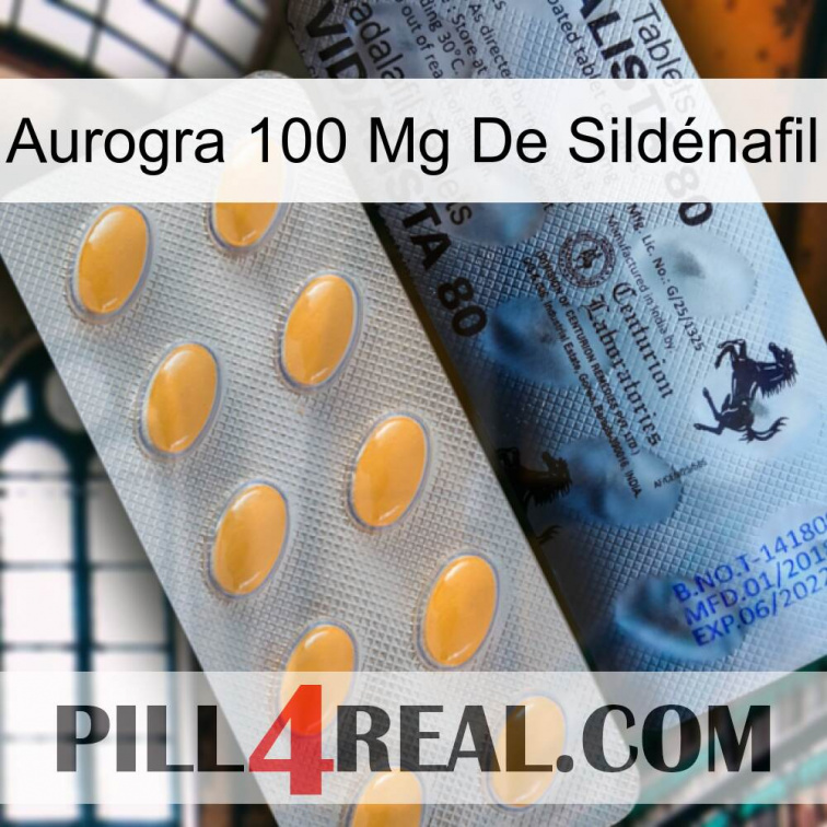 Aurogra 100 Mg De Sildénafil 44